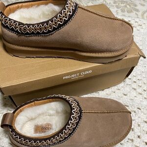 Project Cloud Brown Slip-On Shoes